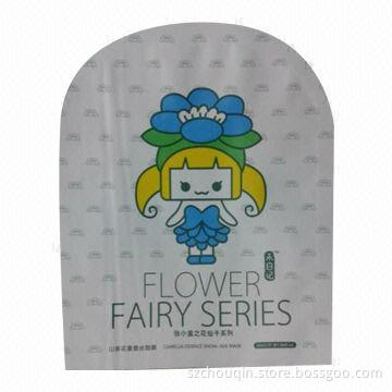 2013 New Style Aluminum Foil Mask Facial Bag, High-oxygen Barrier and Light Barrier, Various Designs